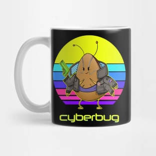 Cyberbug, the cyberpunk bug Mug